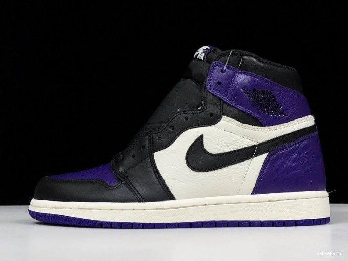 TB Jordan Purple Court 1 555088-501 Air 0823